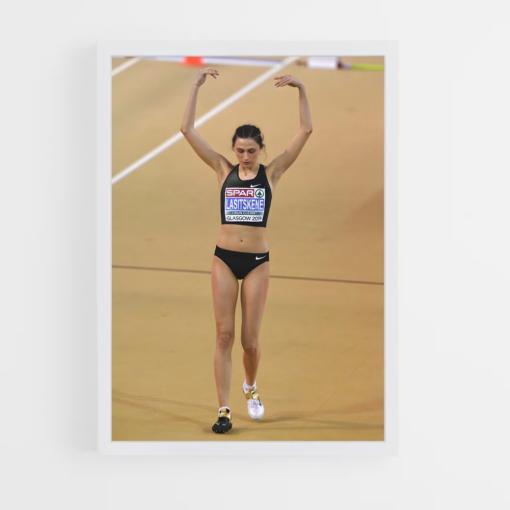 Poster Mariya de lasitskene – affiche Athlétisme (vue 3)